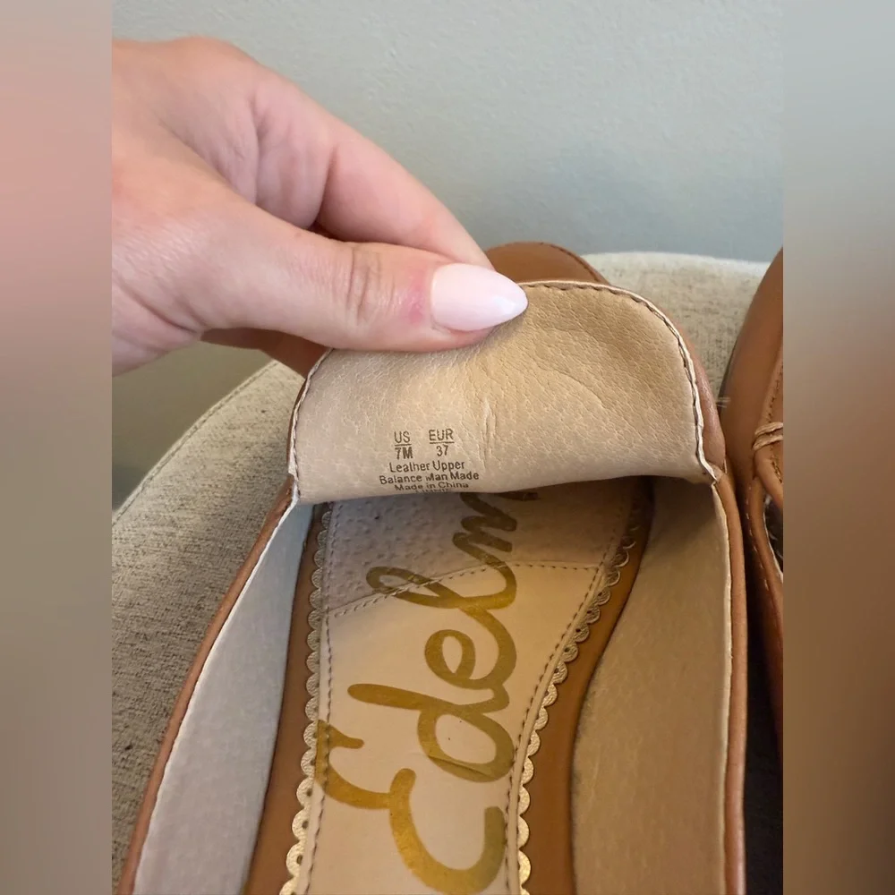 Sam Edelman Tan Mules - Picture 3 of 6